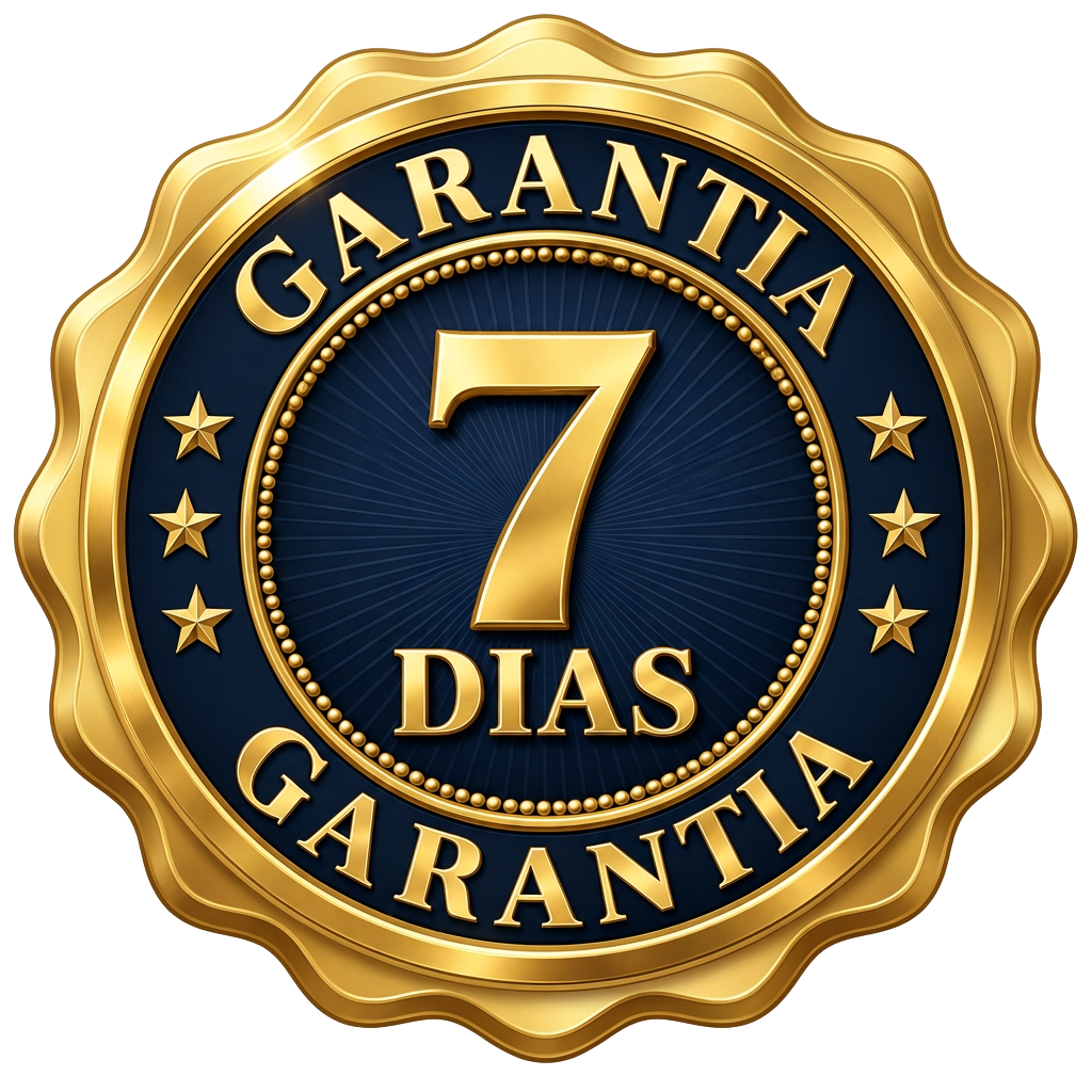Selo de garantia de 7 dias